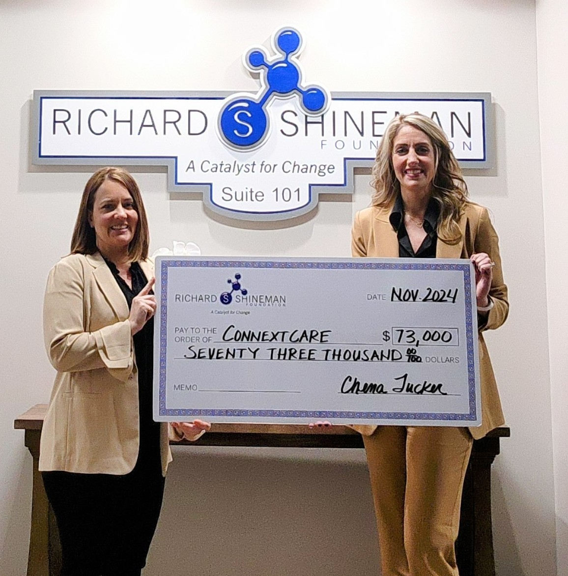 Richard S. Shineman Foundation Awards ConnextCare $73,000  to Support Expansion of the School Based Health Center Services Image